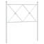 Metro Lane Metal Replace Headboard White 90Cm-1488728517-1488728571