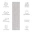 Tapis intérieur / extérieur à motif géométrique gris-33678632