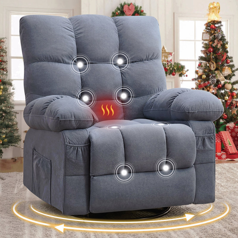 Fauteuil inclinable et massant 350Lbs