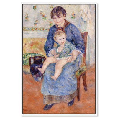 Pierre-Auguste Renoir " Young Mother " by Pierre-Auguste Renoir