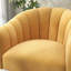 Aketza Velvet Swivel Barrel Chair-2123254890