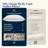 Pacific Coast Bed Pillow, Hotel Collection Goose Feather Down Pillow, Queen Size-126079672-125879391