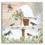  «Christmas Flock» par Elle Media Group SA, art mural en verre acrylique, 12 po x 12 po-144578029
