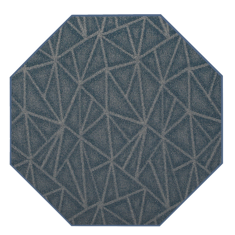 Bowlds Geometric Indoor Rug, Octagon 3'
