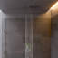 Mélangeur de douche thermostatique 1 bouton carré-38783256