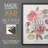 Loose Peonies II Framed Print - Solid Wood-481813600-481813601