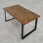 Tyree Oak Metal Base Dining Table-1521072642-1521072640