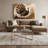 Birds Wild Turkey Beige Canvas Wall Art-1428211146