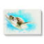 Green Turtle In Abstract - Wrapped Canvas-55309095