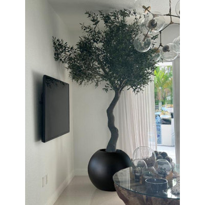 Artificial Olive Tree 30? Globe Planter