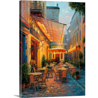 'Cafe Van Gogh 2008, Arles France' Haixia Liu Painting Print