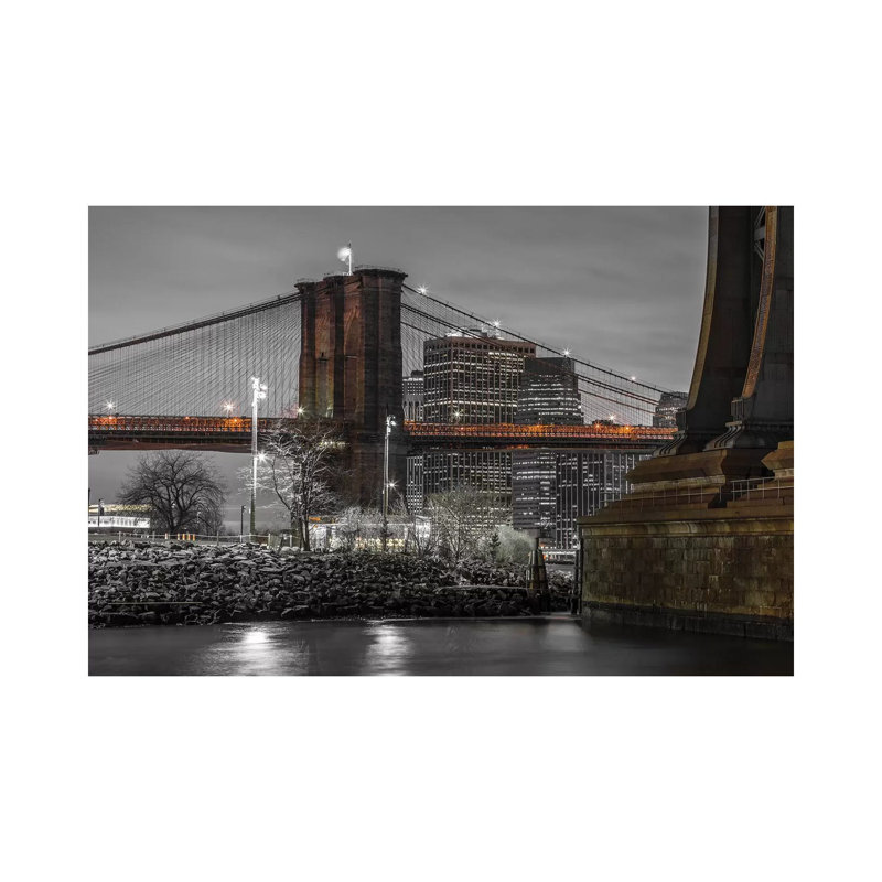 New York XVIII by Assaf Frank - Wrapped Canvas Painting, 66.04 cm H x 45.72 cm W x 3.175 cm D