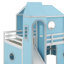 Lit mezzanine double avec tour-1181027166