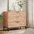 3 Drawers Nightstand , 31" Large Wooden Bed Side Table-706331074