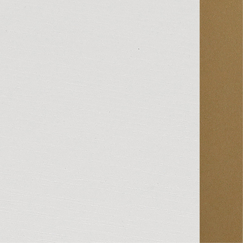 Bureau d'écriture Techni Mobile, Blanc / jaune