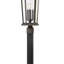 Tête de lanterne câblée à 1 lumière H 22,75 po Bromley-52601775