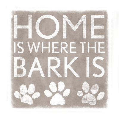 Home Bark 2 - Wrapped Canvas Print