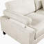  Canapé modulaire en velours côtelé 6 pièces 120 po Loowit-1482691843