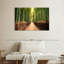 Forêt de bambou japonaise sur toile-950080397