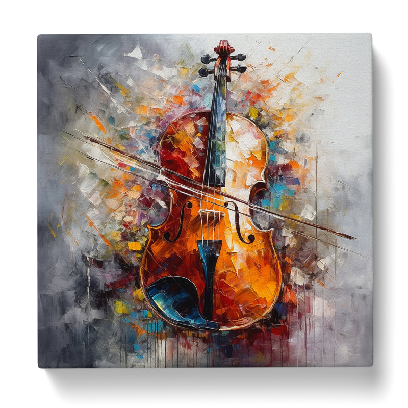 Violin Abstract - No Frame Print