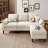 82" Reversible Sectional Sofa-101757519
