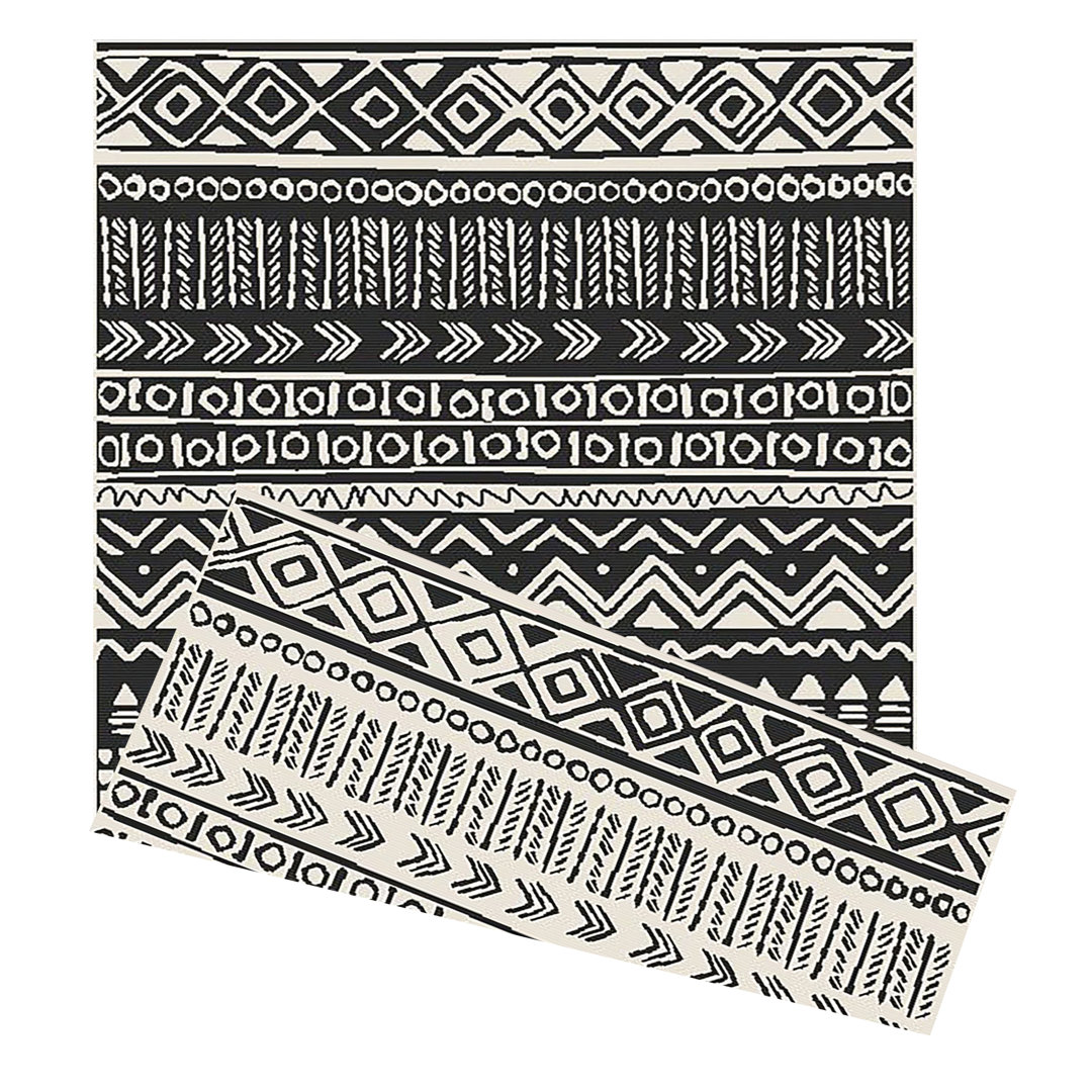 Jennifer Southwestern Hand Woven Indoor / Outdoor Area Rug
