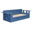 Grand lit de jour avec bureau amovible, tiroirs de rangement et table d'appoint hydraulique, bleu-1373588240-1373588246