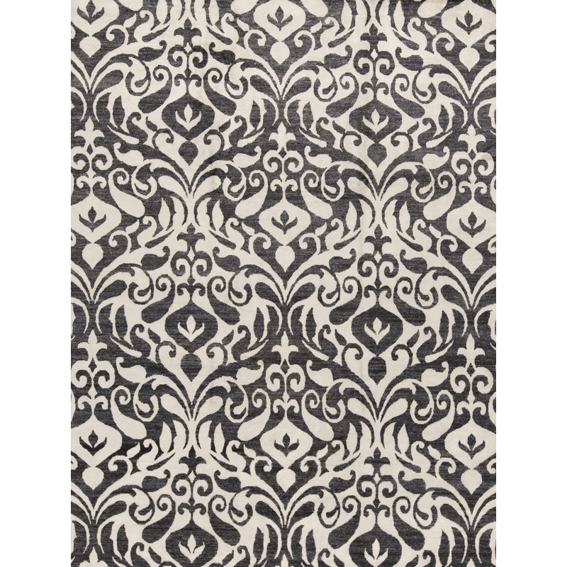 Damask Area Rug