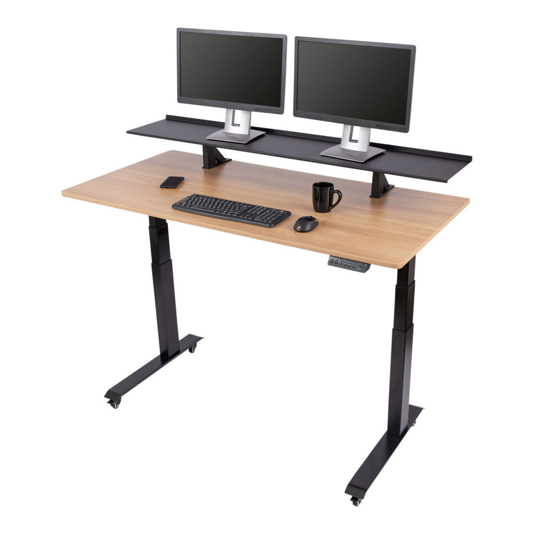 Adjustable Metal Base Standing Desk Stand Up Desk Store Color 