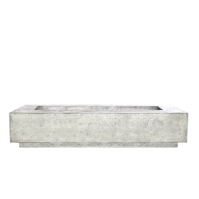 Vanleer Rectangle Concrete Smokeless Fire Pit