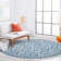 Tapis bleu foncé Alois