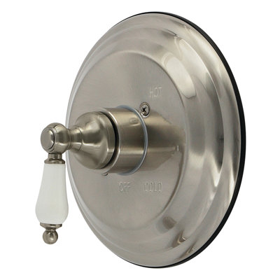 Kingston Brass Restoration Single-Handle Pressure Balanced Shower Valve Trim Kit - Valve Included