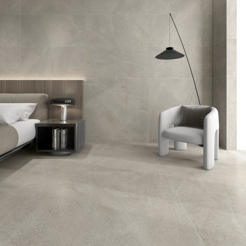 Orien 23,62 po X 47,24 po Carrelage mural et de plancher en porcelaine satinée aspect marbre antique (15,49 pieds carrés / caisse)