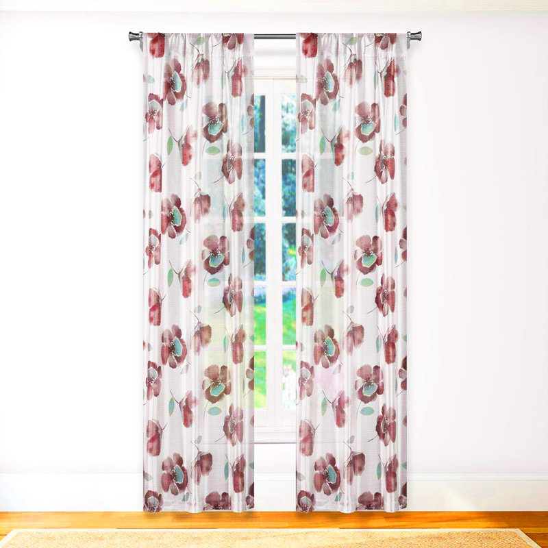 Jourdin Semi Sheer Curtain Pair