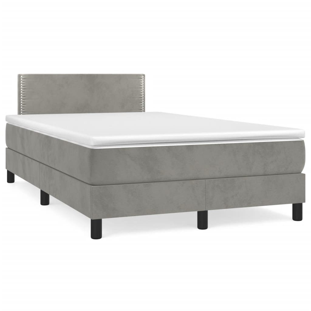 Boxspringbett 120 x 190 cm Caniah mit Topper