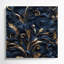 "Abstract Florals 2", art mural sur toile grise-1329472098