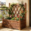 Bloxom Wood Planter Box-1408216905