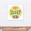 « manger sleep play », art sur toile Streep-1768988010