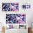 Lavender Fluttering Butterflies Pattern - Animals Butterfly Square Collage Set Of 2-1489101441-1489101440