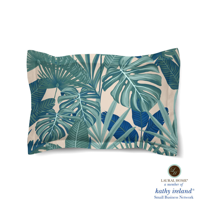 Taie décorative en polyester Palm Court Royal, Simple