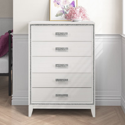 Festus 5 Drawer 35" W Chest