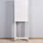 Bathroom Shelf Over Toilet - Elegant, Adjustable Shelf, White, 22.93X7.91X65.82 Inch Storage Unit ,