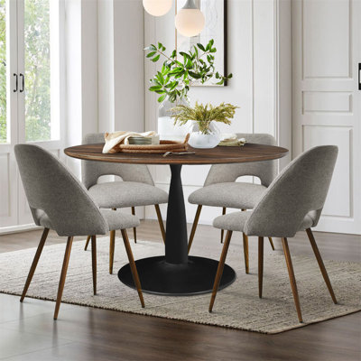 Aunnika 4 - Person Pedestal Dining Set