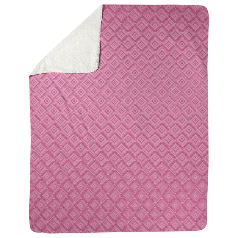 Couverture polaire Katelyn Elizabeth, l 52,5 po x L 62,5 po, Rose