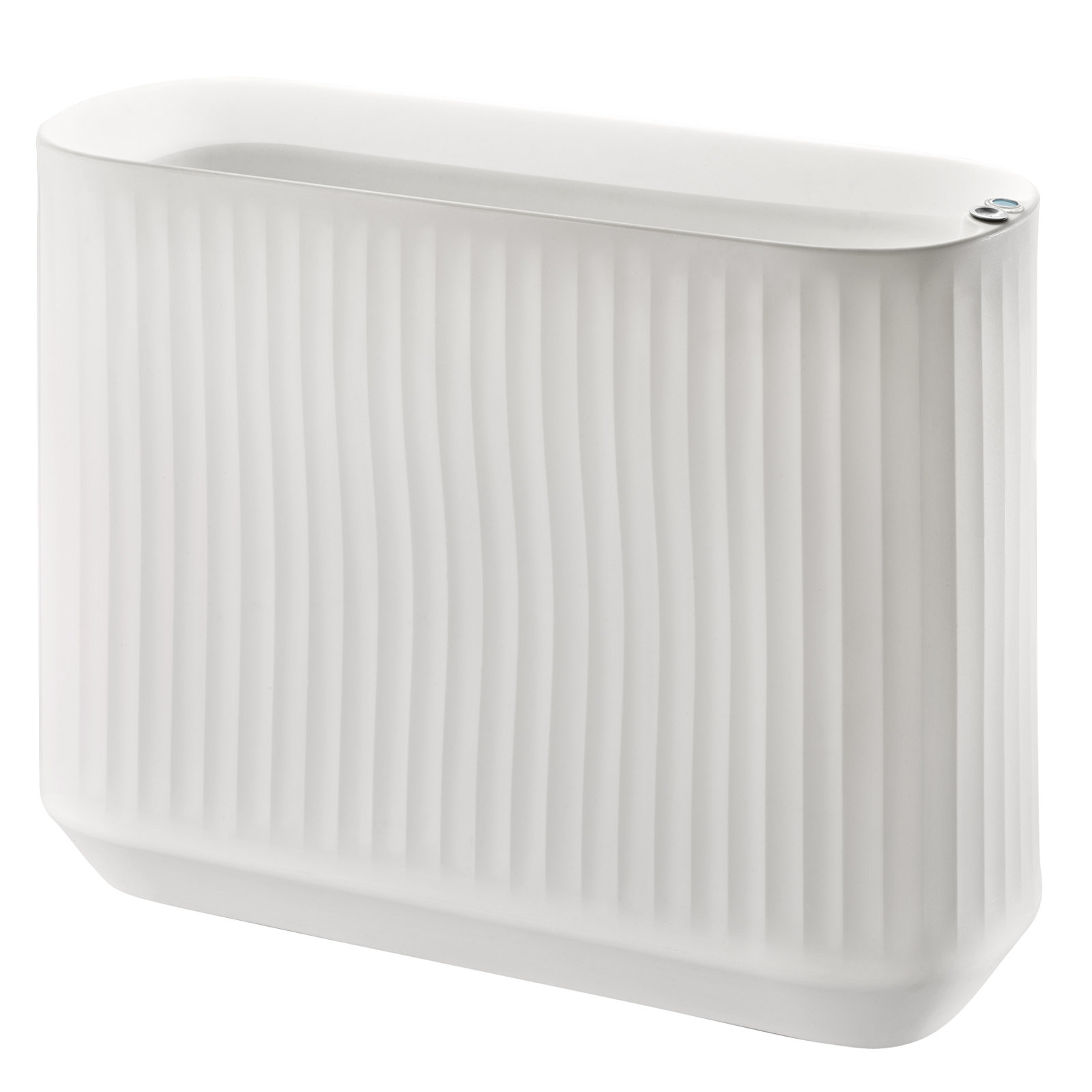 Mod Planter Box, Alpine White, 40" x 14" x 30"H - Privacy Planter Wall
