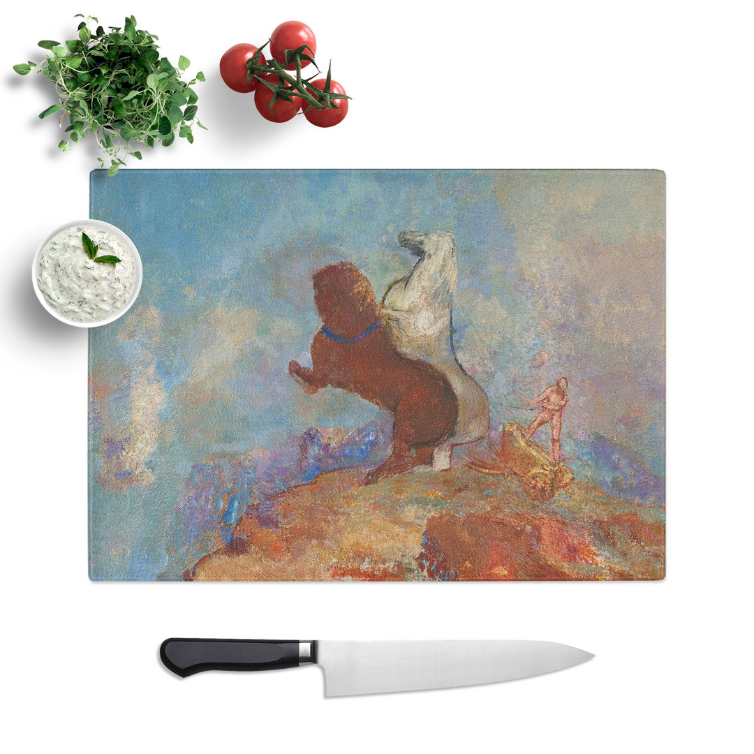 Apollo by Odilon Redon Chopping Board