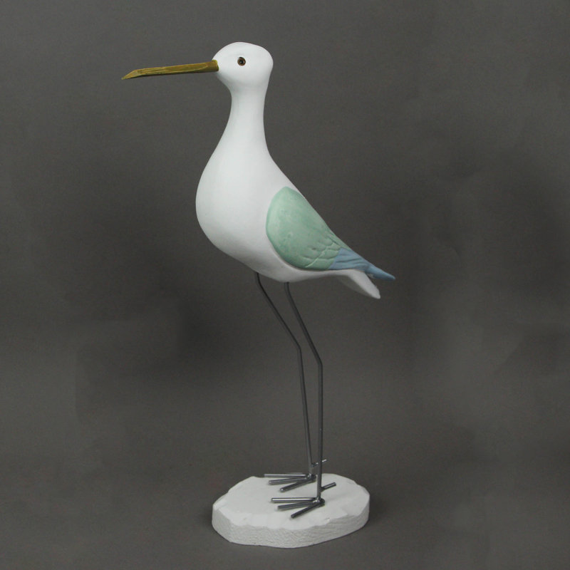Statue d'oiseau en bois Gillis