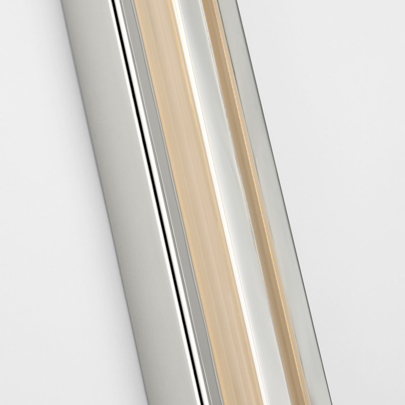 Emera 1 - Light LED Vanity Light, 36" H x 2" W x 1.4" D, Polished Nickel