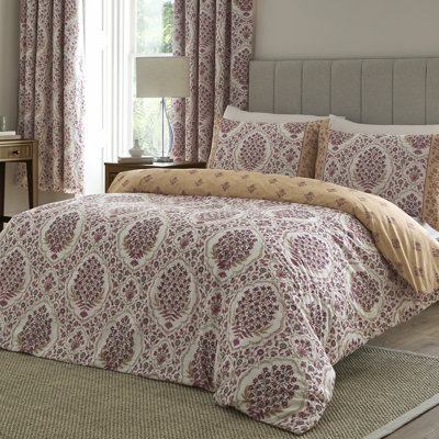 Ashmead Cotton Floral Duvet Cover Set