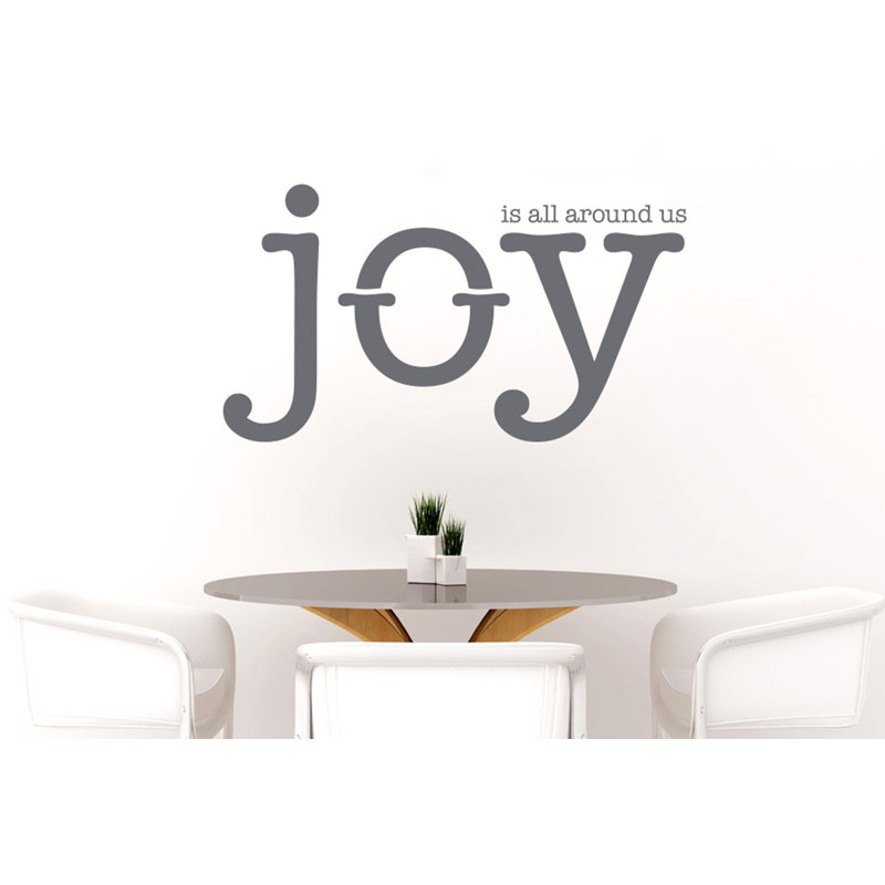 Wall Decal, Grey, Medium